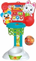 Clementoni interaktives Basketballspielzeug mit Licht und Sound für Kleinkinder-2