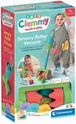 Clementoni Soft Clemmy sensorischer Staubsauger mit 6 weichen Bausteinen