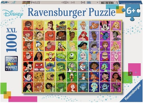 Disney Collage Legpuzzel, 100st.