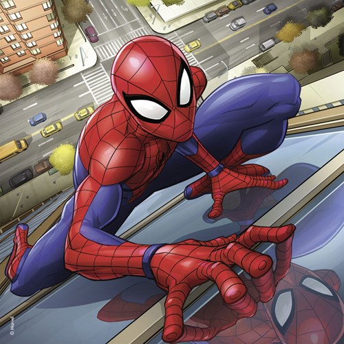 Ravensburger Spiderman Puzzle 3x49 Teile Kinderpuzzle Karton-2