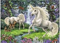 Ravensburger Puzzle Geheimnisvolle Einhörner - XXL Kinderpuzzle 200 Teile Fantasie-2