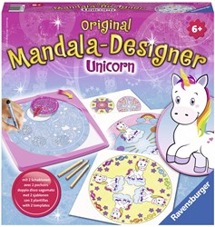 Ravensburger Mandala Designer Unicorn - Kreatives Malset für Kinder