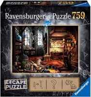 Ravensburger Escape Puzzle Drachenlabor - 759 Teile Fantasy Rätsel