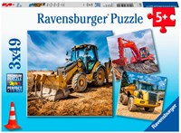 Ravensburger Baufahrzeuge im Einsatz
