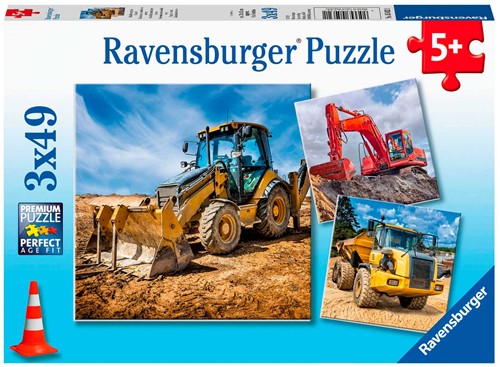 Ravensburger Baufahrzeuge im Einsatz