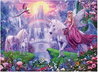 Ravensburger Kinderpuzzle XXL Magische Einhornnacht 200 Teile Puzzle-2