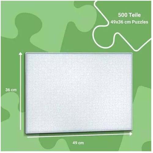Ravensburger Puzzle Rahmen weiß 500 Teile - Puzzle Bilderrahmen-2