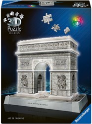 Ravensburger 3D Puzzle Arc de Triomphe Paris mit Licht - 255 Teile