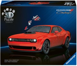 Ravensburger 3D Puzzle Dodge Challenger - Iconics Muscle Car Spielzeug