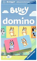 Ravensburger Bluey Domino Pocket Spiel - kompaktes Kinderspiel