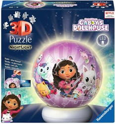 Ravensburger 3D Puzzle Nachtlicht Gabby's Dollhouse - Kinderlampe