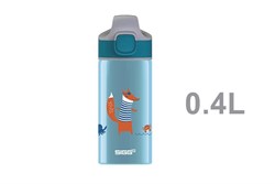 SIGG Kindertrinkflasche - Fuchs Motiv - 0,4L Aluminium BPA-frei