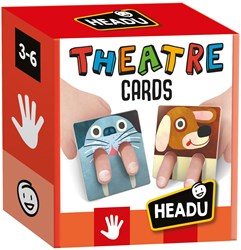 Theater Karten Tiere Handpuppen Spiel Karton Fantasie Geschichten
