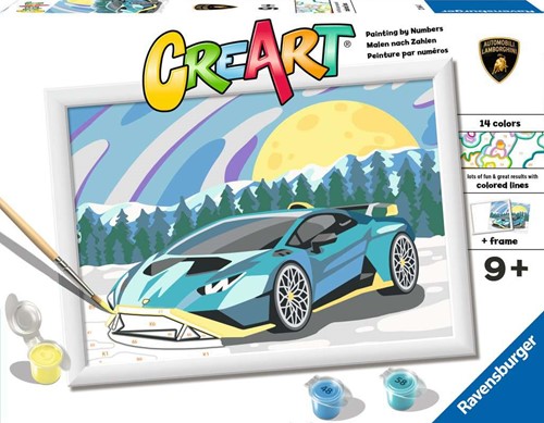 Ravensburger Blue Lamborghini