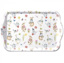 Ambiente Tablett Melamin Osterdekoration Easter garden 13x21cm