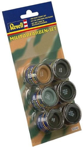 Revell Farbset Modellbau - Militärfarben Emaille 6x14ml