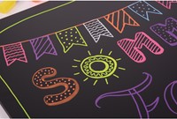 Eduplay Flüssigkreide Stifte Set - 8 Farben für Tafel und Fenster-3