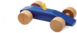 nic Holz-Rennauto Speedy blau - Spielzeugauto für Kinder