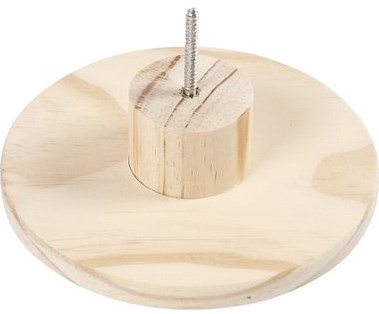 Creativ Company Garderobe gelb - Holzhaken für Kinderzimmer-3
