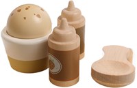 24072-Wooden ice cream set