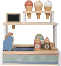 Atan Holz-Eiscreme-Spielset - kreatives Rollenspiel für Kinder