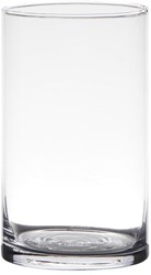 OttoSimon Vase Zylinder Glas transparent Dekoration 15x9 cm