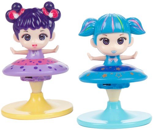 Toi-Toys Kreisel Spielzeug Ballerina 7,5cm bunt Kunststoff-2