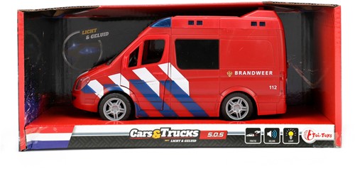 Feuerwehrbus NL mit Friktion +l +G 23415C