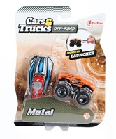 Cars & Trucks Afschiet Mini Monster Truck-2