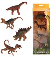 Dinosaurier Spielzeug Set - World of Dinosaurs - 4 realistische Dinos-2