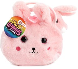 Toi-Toys Plüsch Kuscheltier Katze in Handtasche - weißes Katzenspielzeug