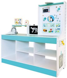 Beleduc Doktorspiel Lernspielzeug 3-in-1 mit Aktionskarten