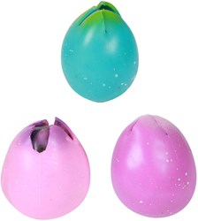 Knetschei Einhorn Spielzeug Stressball mit Überraschung und Ausmalbild
