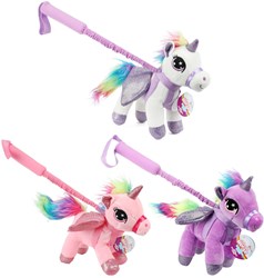 Plüsch-Einhorn am Stiel 37152Z