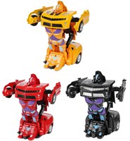 Transformierbarer Roboter Supercar Spielzeugauto Roboter mehrfarbig