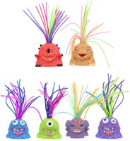Fun Monster Met Trekbare Haren Met Geluid-2