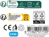 Stoepkrijt in Doos, 24st.-2