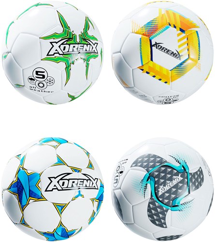 Adrenix Fußball Hybrid Tech 23cm - bunter Fußball Kunstleder