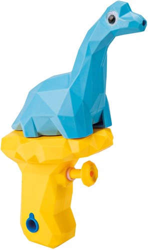Wasserpistole Dino Spielzeug Blockdesign Mehrfarbig-3