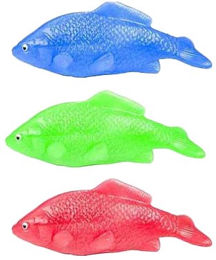 Fun Super Rekbare Kleverige Vis Neon Koi-2