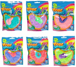 Toi-Toys magischer Wurm Spielset mit großem magischen Wurm und Mini-Würmern