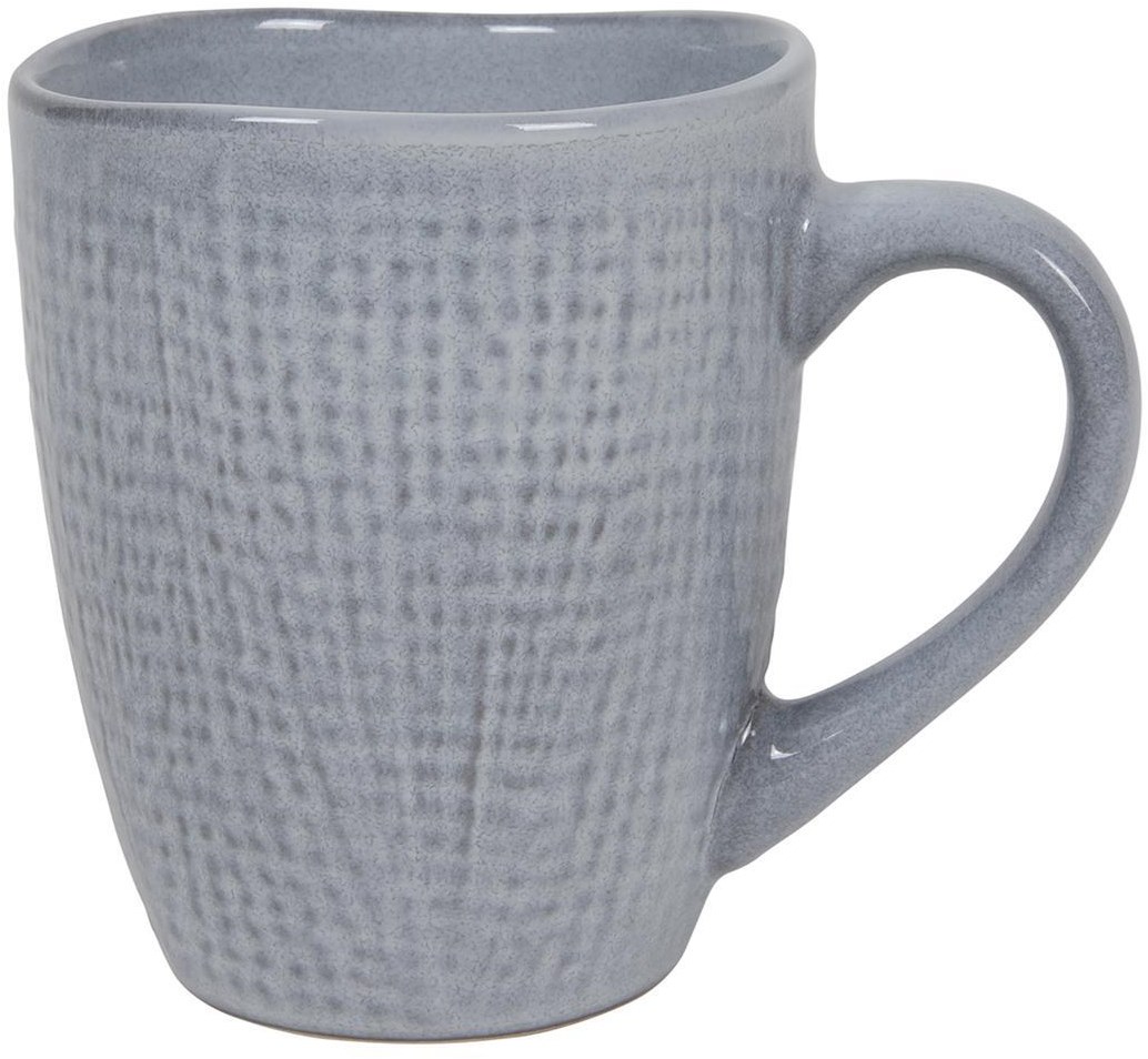 Kaffeebecher Keramik grau 340ml