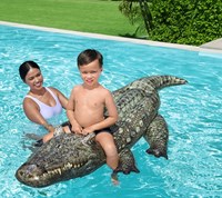 Bestway Rider Realistic Krokodil Opblaasbaar, 184cm