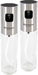 Westmark Essig- und Ölspray Set Küchenzubehör Glas Edelstahl