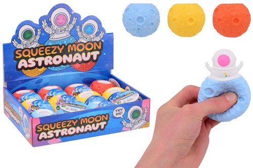 Johntoy Astronaut Spielzeug Pop Squeeze Popper Stressball
