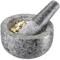 Westmark Mörser Granit 13 cm - Kräutermühle Küchenzubehör-3