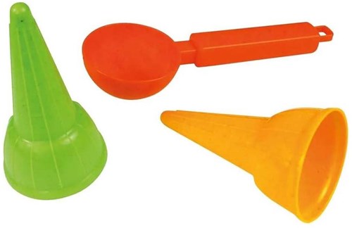 Lena Eco Sandkasten Spielzeug Eis-Set 3-teilig von Jonotoys