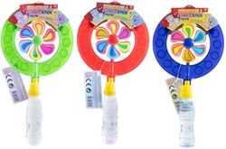 Jonotoys Seifenblasen Spielzeug Windmühle bunte Farben