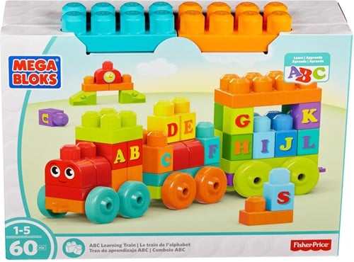 MEGA BLOKS ABC LEARNING TRAIN