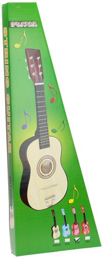 Playwood Gitarre rosa - Holz Kindergitarre Musikinstrument Spielzeug